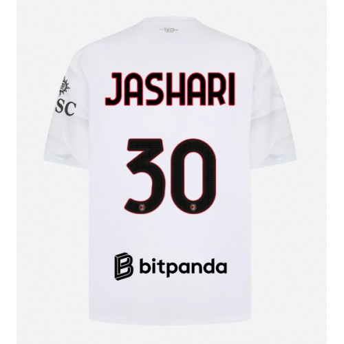 AC Milan Ardon Jashari #30 Vieraspaita 2026-27 Lyhythihainen